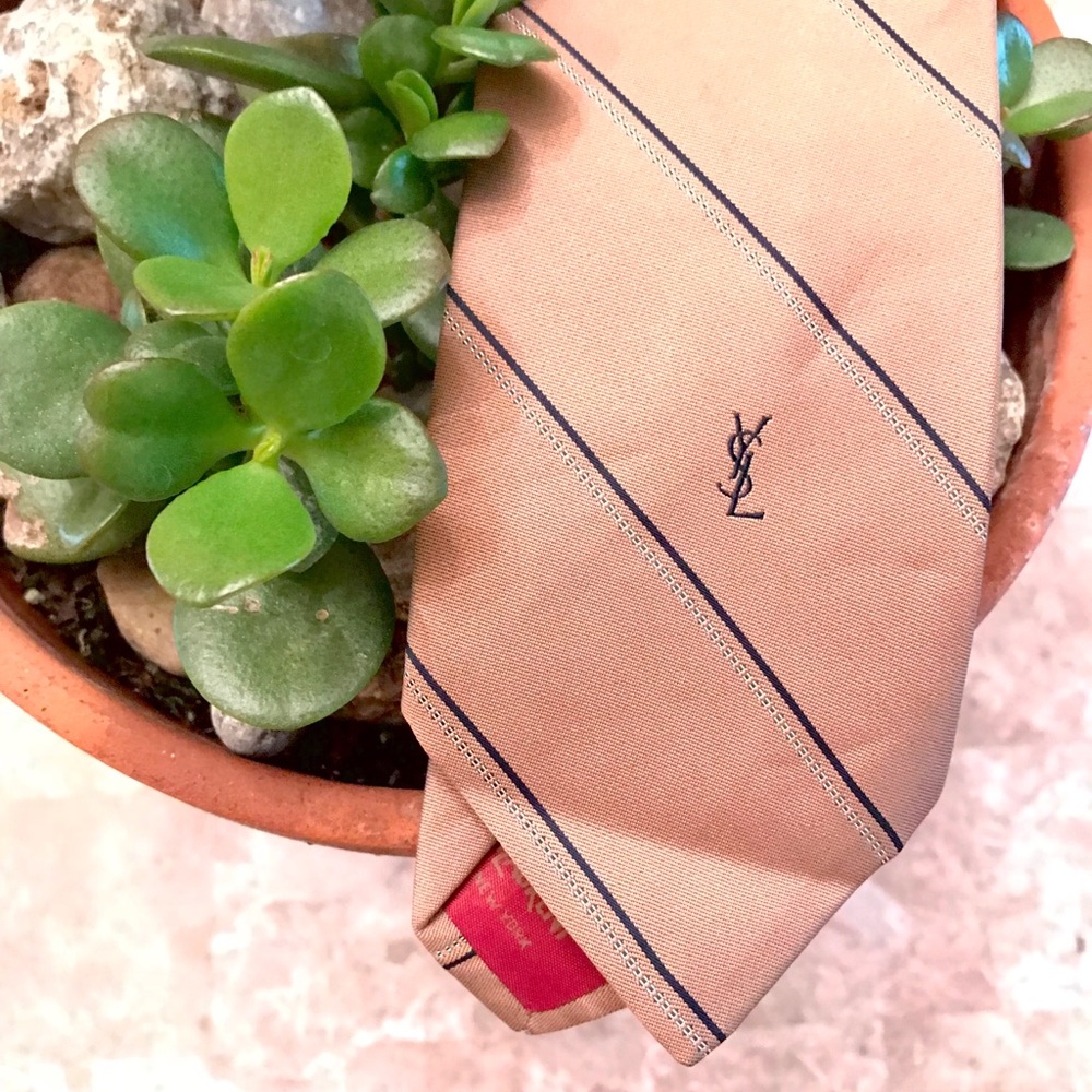 Yves Saint Laurent, YSL, Neck Tie